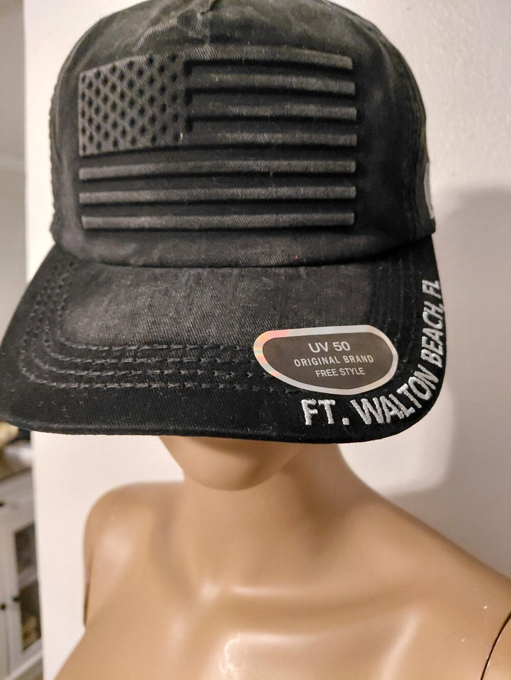Black Flag Snapback Hat Fort Walton Beach